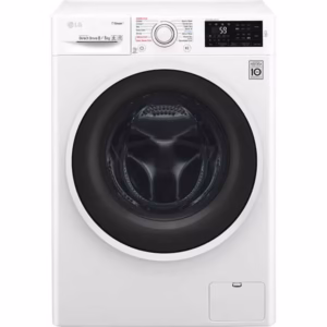 LG Mașină de Spălat cu Uscător Slim 7 Kg, 1200 RPM, Clasa A Alb A1486
